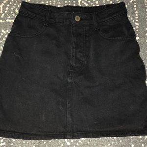 Black Brandy Melville Denim Skirt